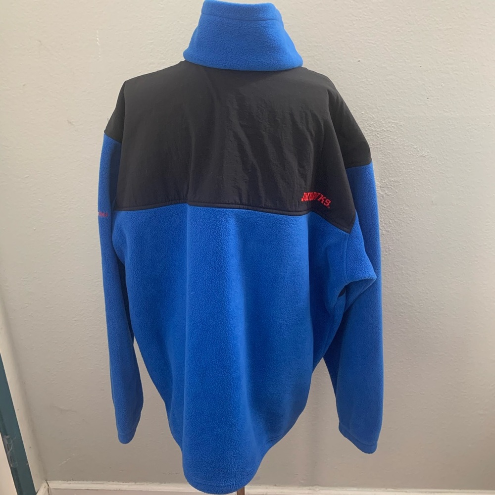 Columbia Jayhawks Full Zip Fleece Men’s Sz XL - Picture 11 of 12